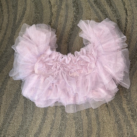 Free People Ruffled Off-Shoulder Top in Pink - Picture 5 of 6